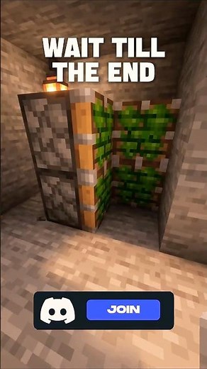Minecraft Secret Door 🌿🌻🤫 #shorts #minecraft