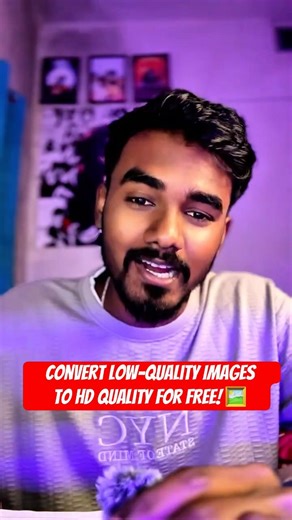 How To Convert Low Quality Images to HD for Free || Convert Blurry Image In HD using Gemini #shorts