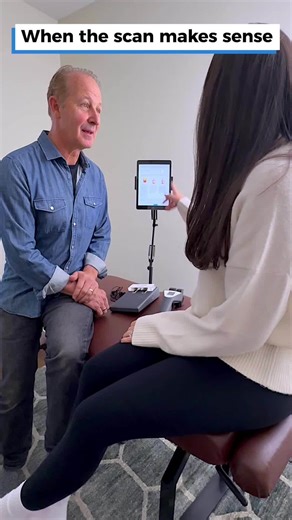 This is the moment patients lean in. Not when they see the scan. When they understand what it’s showing them. Clear interpretation builds confidence and commitment. What question do your patients ask first when they see their scan? #chiropractic #patienteducation #nervoussystem #INSIGHTscans #scaninterpretation #chiropracticcare | CLA