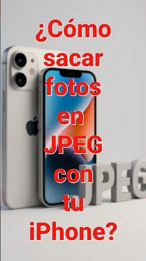 How to take JPEG photos on your iPhone? #iphone