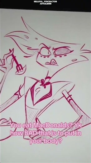 Problem is they’re both right #hazbinhotel #vivziepop