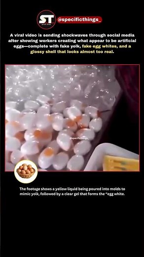 You Will Be Shocked When You See... How Fake Eggs Are Made ? #fakeeggmaking #fakeegg #eggs #facts