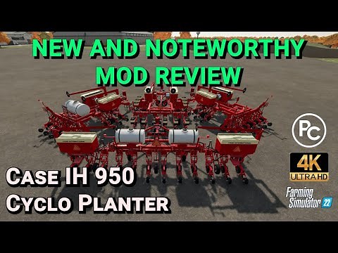 Case International 950 Cyclo Planter | Mod Review | Farming Simulator 22