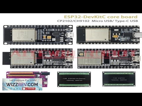 ESP32 DevKitC core board ESP32 development board 38Pin WIFI+Bluetooth compatible IoT