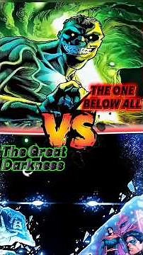 The One Below All vs The Great Darkness is Diabolical #toba #tgd #debate #fiction #versus #comics
