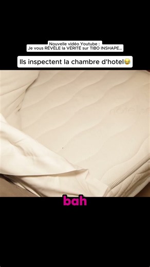 Ils inspectent la chambre d'hotel 🤮