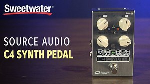 🎛 The new Source Audio C4 Synth Pedal, a modular synthesizer in a box with seamless tracking and unlimited sonic potential! Shop this pedal ▶️ http://bit.ly/2SwyRpn | Sweetwater