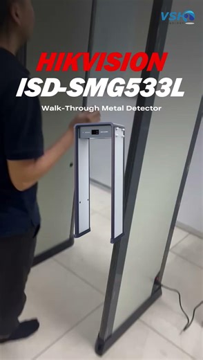 Hikvision ISD-SMG533L Walk-Through Metal Detector