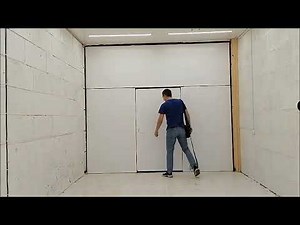 Самые дешёвые подъёмно-складные ворота своими руками без силовых конструкций.