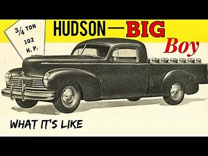 1946 Hudson big boy, one Absolutely stunning pick up.￼