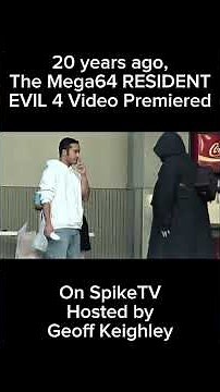 Mega64 RESIDENT EVIL 4 Video Debuted 20 Years Ago on SpikeTV with Geoff Keighley