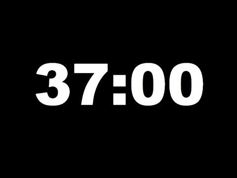 37 Minute Countdown Timer