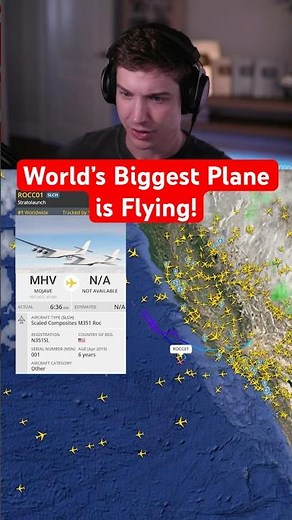 The World’s Biggest Plane is Flying Right Now!