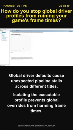 Fix Stuttering With a Dedicated NVIDIA Driver Profile