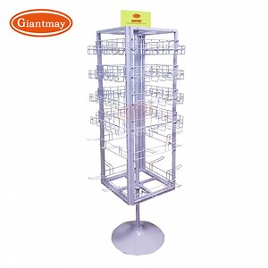 [Hot Item] Custom Multi-Layer Wire Vegetable Herb and Flower Seed Pocket Display Racks with Hanging Hook for Shop