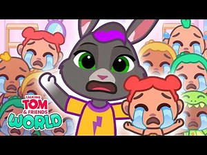 Becca Takes Care of the Babies 💖✨ Talking Tom & Friends: World Gameplay Compilation