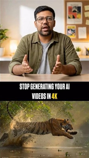 Stop Wasting AI Video Credits (480p Prompt Workflow) #Shorts