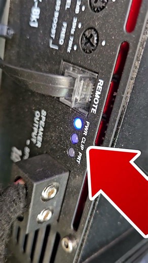 Para qué sirve este LED en el amplificador #caraudio #amplificador #autos