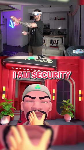 Funny Game: I AM SECURITY | Virtual Reality Bouncer Comedy