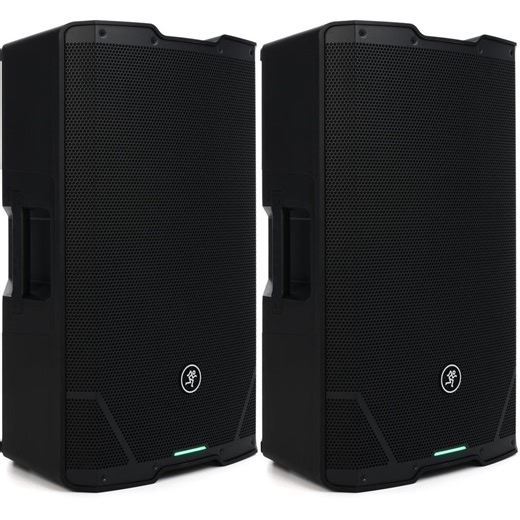 Mackie SRT215 15-inch 1600-watt Professional Powered Loudspeaker - Pair
