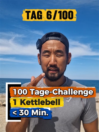 Oberkörper Kettlebell-Workout: 30 Minuten Upper Body B (Tag 6/100)