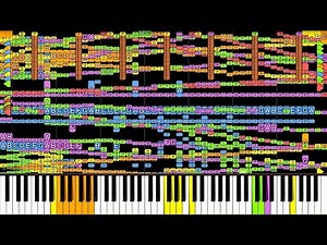 誰にも弾かせない RUSH E【ピアノ】超高速