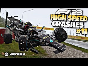 F1 23 HIGH SPEED CRASHES #11