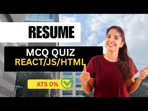 React Basics MCQ LIVE ⚛️ | Hooks, Props, State | Interview Quiz