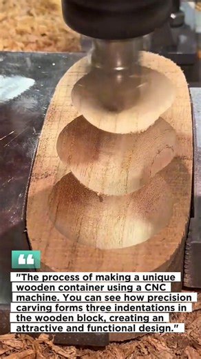 Precision in Wood: The CNC Process of Making Containers.