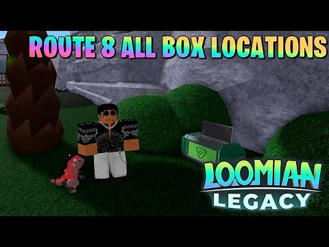 ROUTE 8 ALL BOX LOCATIONS | Loomian Legacy