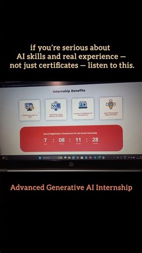 AI Internship Alert 🚨 Free + Project Based | Verified Opportunity 2026