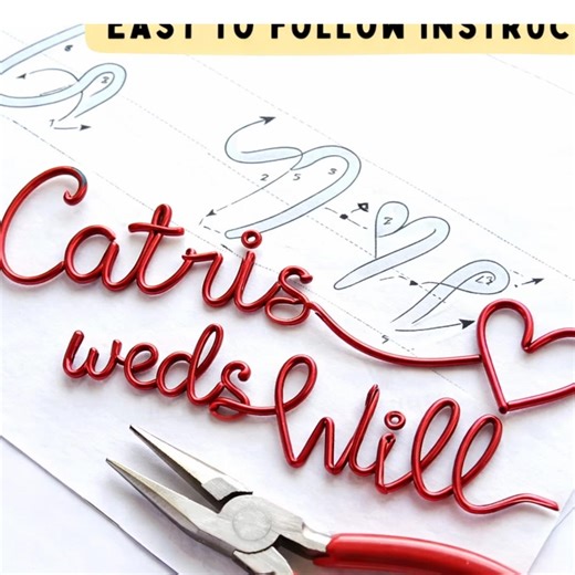 Classic Wire Art Pattern| Alphabet Letters Pattern | Printable Knitted Pattern | DIY Craft Guide (PDF Download) - Etsy