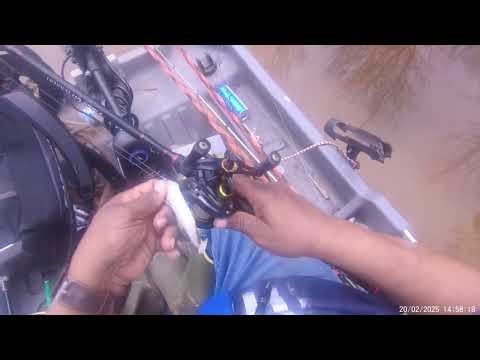 Bass fishing with TKW in a Sun Dolphin 8 / Pond Prowler 8 equipped with the Autoboat.