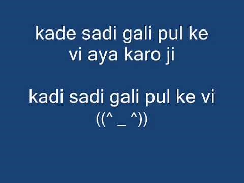 SADI GALI LYRICS ♥ TANU WEDS MANU HD HQ LYRICS ON SCREEN