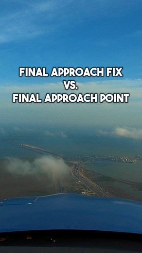 Final approach fix vs. final approach point. #learntofly #studentpilot #flighttraining #privatepilot #instrumentpilot | Boldmethod