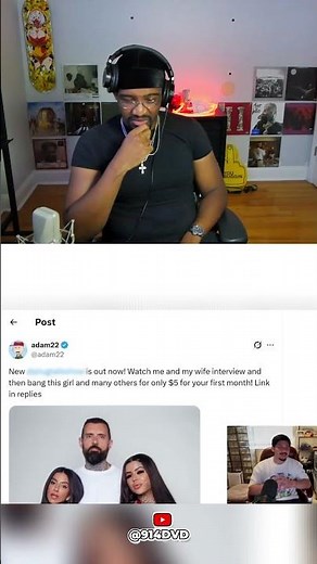 DVD reacts to the Adam22 and Lena the Plug situation #914dvd