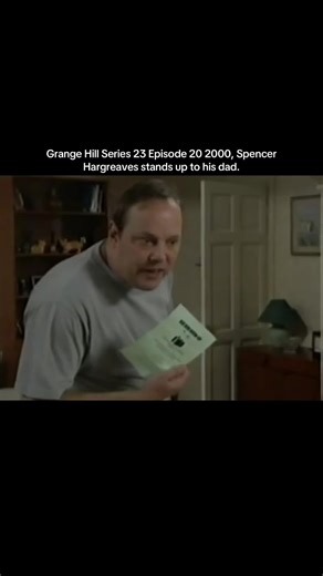 Grange Hill: Spencer Hargreaves Stands Up to Dad