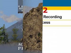 ACCT 121 | Chapter 2 : The Recording Process