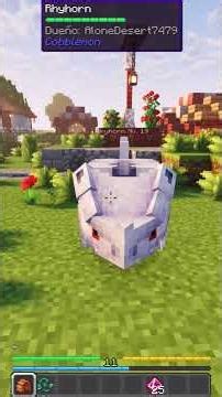 Cómo evolucionar a Rhydon FÁCIL y RÁPIDO | Cobbleverse #cobbleverse #minecraft #pokemon #shorts