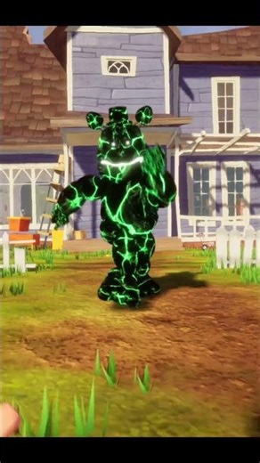 Fredbear in hello neighbor can not be serious 😭🥀