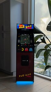 2.6K views · 23 reactions | ✨ Step into the future of retro gaming with the limited edition PAC-MAN Plus Deluxe! This stunning Arcade1Up cabinet combines classic vibes with modern tech, featuring a vibrant 17” color monitor and authentic joysticks for an unbeatable gaming experience!️ #arcade1up #arcadegames #arcadegaming #pacman #arcademachine #gameroom #gameroomdecor | Arcade1UpOfficial | Facebook