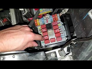 2018 Ram Promaster Starter Relay & Fuse, Fuel Pump Relay & Fuse Location