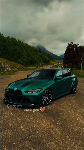 pink colour #_shorts & bmw car beauty mu mean 💕 reel and green 💚