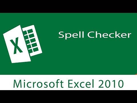 Excel: Spell Checker | Correcting Misspelled Words