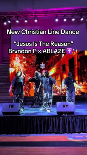 Holiday but it’s Hip Hop 🥹✝️✨ New line dance “Jesus Is The Reason” @Iambrvndonp x @ablazeyouthchoir!! Dancers & choreography created by: @Crossover Dance Ministry #christiantiktok #churchtok #BlackTikTok #praisedance #fy