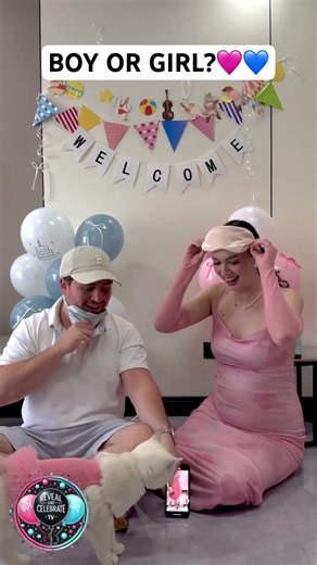 EPIC GENDER REVEAL!!🩷💙awww CONGRATS #genderreveal #babyshower #cake #unitedstates #canada