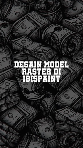 Ron | Android Designer on Instagram: "Desain model raster di Ibispaint?"