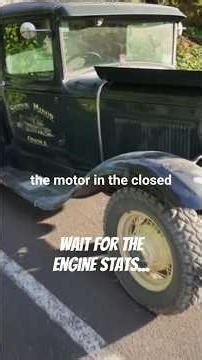 1930 Ford Model A, far from ordinary! #vintagedriven #modelaford #vintagecars #classiccars #restomod