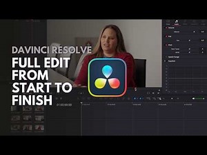 DaVinci Resolve Full Editing Workflow for Beginners (Start to Finish Tutorial)