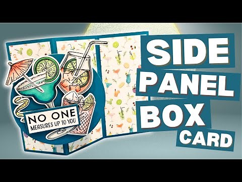 Side Panel Box Card | No speciality dies needed!